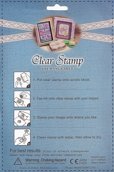 Evolution Ltd - Clear Acrylic Stamp Set - Dress Makers (8 Pieces) - Image 3