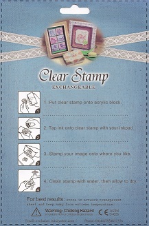 Evolution Ltd - Clear Acrylic Stamp Set - Love (20 Pieces) - Image 3