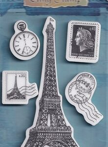 Evolution Ltd - Cling Stamp Set - Travel (5 Pieces)
