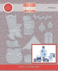 First Edition - Build A Scene Dies - Christmas Tree