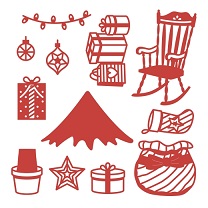 First Edition - Build A Scene Dies - Christmas Tree - Image 2