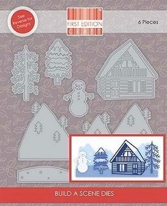 First Edition - Build A Scene Dies - Log Cabin F