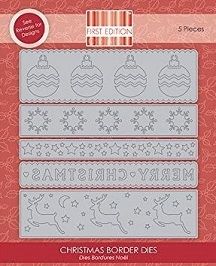 First Edition Dies - Christmas Borders