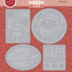 First Edition Dies - Christmas Toppers Dies