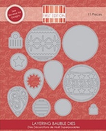 First Edition Dies - Layering Baubles