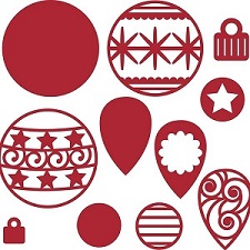 First Edition Dies - Layering Baubles - Image 2