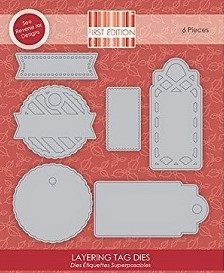 First Edition Dies - Layering Tags