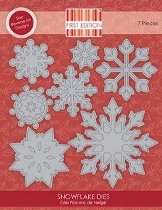 First Edition Dies - Snowflakes