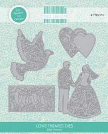First Edition - Love Themed Dies