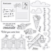 Gemini - Beach Day Stamp And Die Set - Image 2
