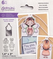 Gemini - Christmas Sparkle Stamp & Die Set