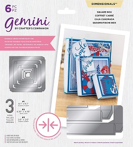 Gemini - Dimensionals - Square Box