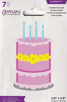 Gemini - Elements Celebrations Cake Die