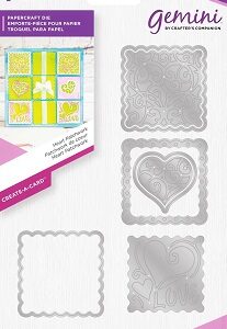 Gemini - Heart Patchwork Die Set
