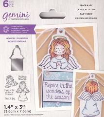 Gemini - Peace & Joy Stamp & Die Set