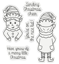 Gemini - Sending Christmas Cheer Stamp & Die Set - Image 2