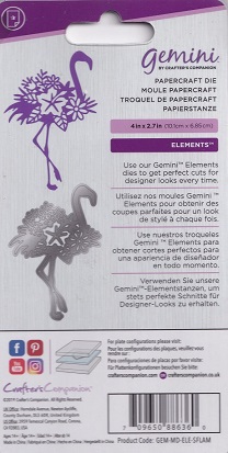 Gemini - Silhouette Flamingo Die - Image 2