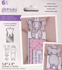 Gemini - Tons Of Love Stamp & Die Set