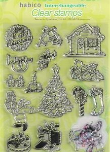 Habico - Christmas Clear Stamps Christmas