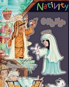 Craft Consortium - Nativity Clear Stamps