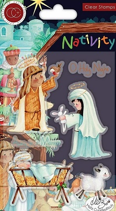 Craft Consortium - Nativity Clear Stamps