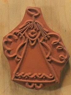Hero Arts - Silly Angel Rubber Stamp - Image 2