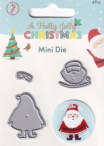 Hobbycraft - A Holly Jolly Christmas Santa Mini Die