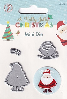 Hobbycraft - A Holly Jolly Christmas Santa Mini Die