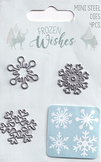 Hobbycraft - Frozen Wishes - Snowflake Mini Die Set