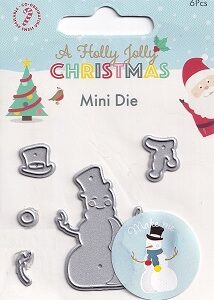 Hobbycraft - Holly Jolly Christmas - Snowman Die