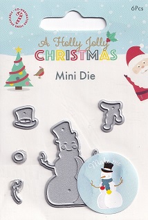Hobbycraft - Holly Jolly Christmas - Snowman Die