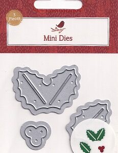 Hobbycraft - Holly Mini Dies