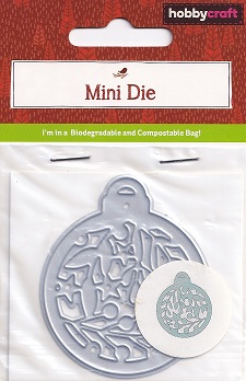 Hobbycraft - Mini Dies - Bauble