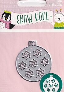 Hobbycraft - Snow Cool Bauble Mini Die