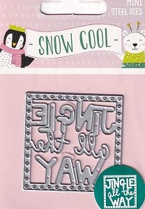 Hobbycraft - Snow Cool - Jingle All The Way Mini Die
