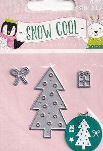 Hobbycraft - Snow Cool - Tree Mini Die Set