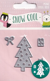 Hobbycraft - Snow Cool - Tree Mini Die Set
