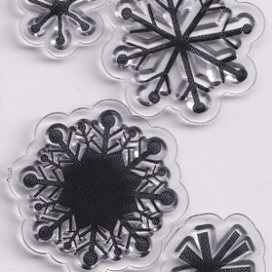 Hobbycraft - SnowFlakes Clear Stamps