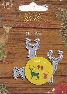 Hobbycraft - Winter Woodland - Stag Mini Dies