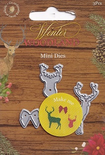 Hobbycraft - Winter Woodland - Stag Mini Dies