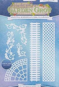 Hunkydory - Moonstone Dies - Beautiful Borders & Floral Flourishes