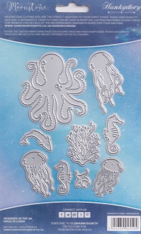 Hunkydory - Moonstone Spectacular Sea Creatures Dies - Image 2
