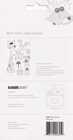 Kaiser Craft - Mint Twist Clear Stamps - Image 2