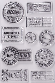 Kaisercraft - Twig & Berry Postmarks Clear Acrylic Stamps - Image 4
