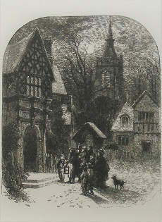 La Blanche - Carol Singers Foam Mounted Rubber Stamp