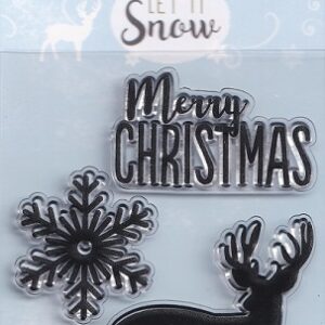 Love To Craft - Let It Snow Acrylic Stamps
