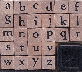 MC - Stamper Set (Alphabet Stamp Set) - Image 2