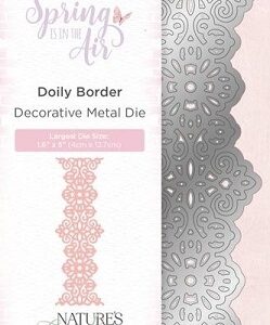 Crafters Companion - Natures Garden - Spring Is In The Air - Doily Border Die