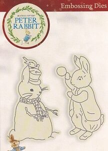Peter Rabbit Embossing Dies - Peter & Snow Rabbit