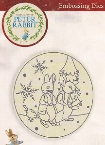 Peter Rabbit Embossing Dies - Snowglobe